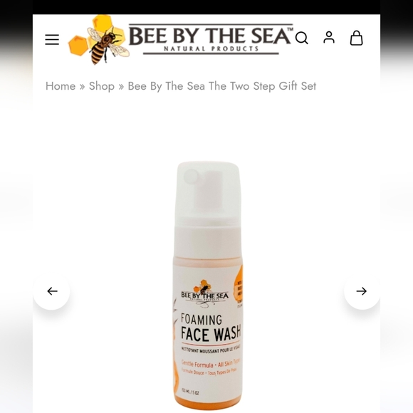 Bee By The Sea Natural Skincare Set - New - Picture 2 of 5